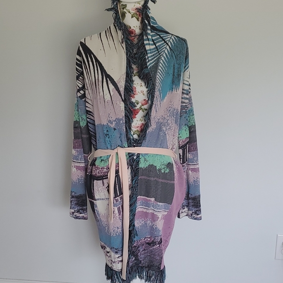 NWT Anthropologie Moira Fringed Cardigan - Picture 7 of 17